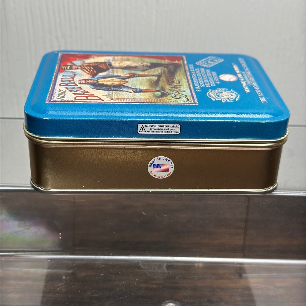 Channel Craft Vintage Home Baseball Game Tin New York Historical Society USA - Picture 6 of 9